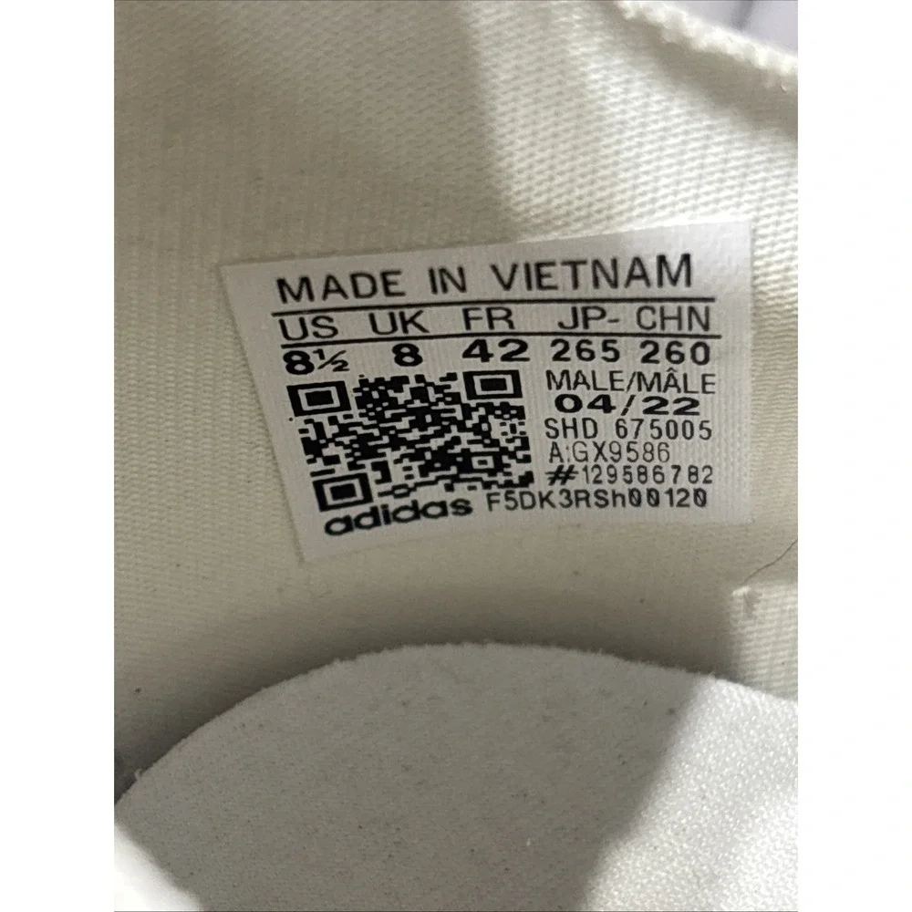 Adidas Originals‎ NMD_V3 Triple White Running Sneakers Men Size Size 8.5